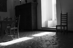 Fine art outdoor photograph capturing a quiet moment in a natural castle.